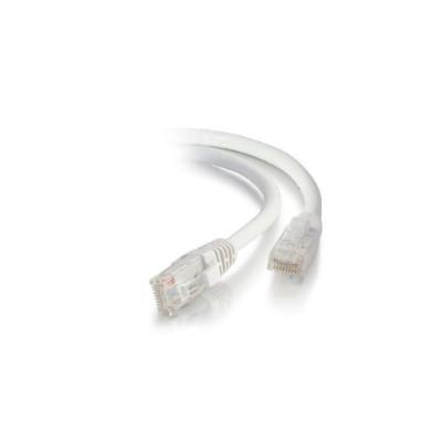 3m Cat6A Booted Unshielded (UTP) Low Smoke Zero Halogen (LSZH) Network Patch Cable - White